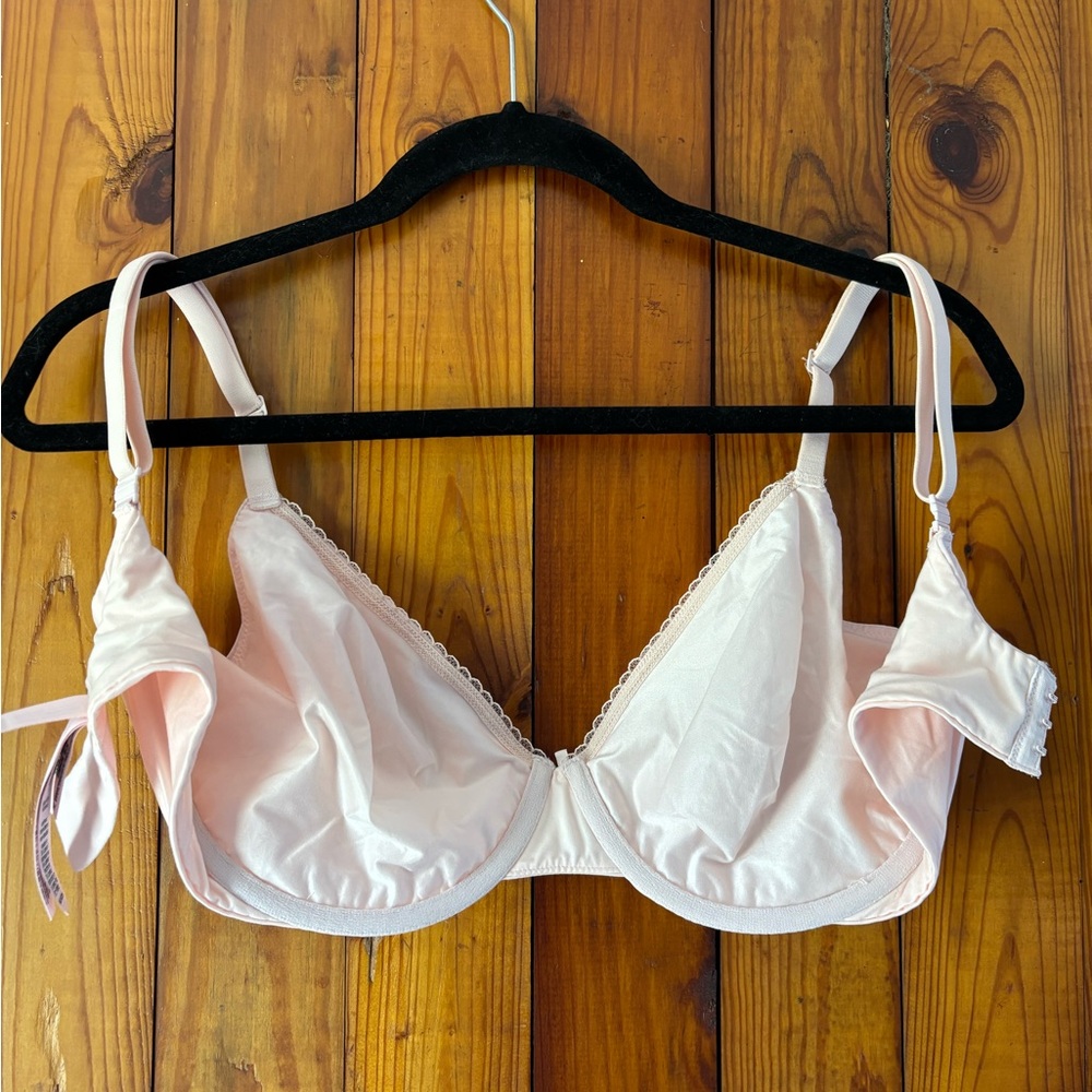 NWOT Victoria’s Secret Women’s Light Pink Unlined Demi 34G Bra - Picture 2 of 10